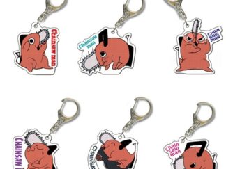 Llavero Chainsaw Man Pochita de Acrílico