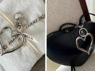 Llavero Corazón Grande de Metal