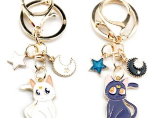 Llavero Gato Luna y Artimis