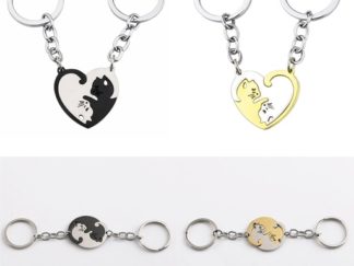 Llavero Pareja de Gatos *par