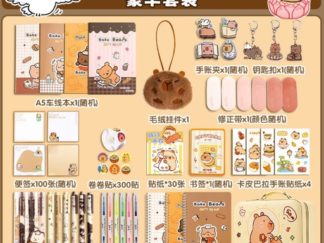 Maleta con Kit Lujoso de Útiles Capybara