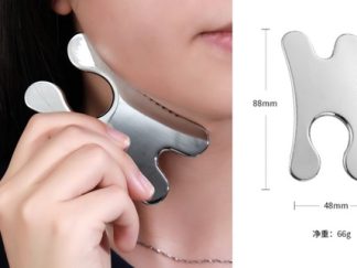 Masajeador de Metal forma H con Dientes 4.8*8.8cm