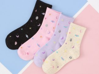 Medias 1/2Pantorilla Cielo Estrellado