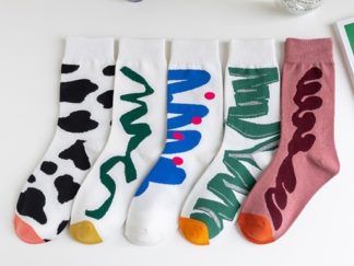 Medias Cortas Dibujo a Mano Alzado