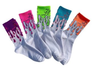 Medias 1/2Pantorilla Pintura Derritiendo