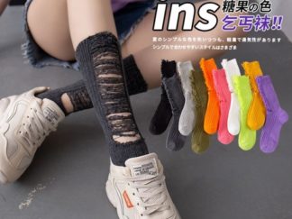 Medias 1/2Pantorilla Rota Rascada