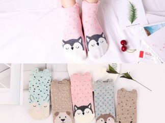 Medias Tobilleras Animal en Bosque