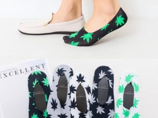 Medias Invisibles Marijuana tela Enfriada