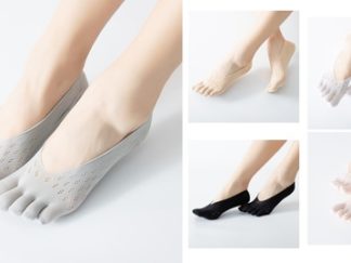 Medias Invisibles con Dedos Separados