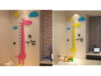 Medidor de Altura Pegasola Jirafa de Acrílico