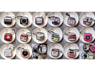 Monedero Cuadrado estilo Antiguo