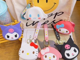 Monedero de Silicona + Llavero SANRIO