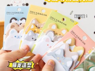 Nota ZOO Animales 5*6cm 15pcs*3