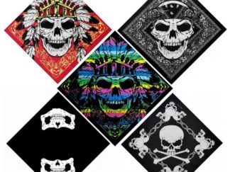 Pañoleta Cráneo Indio