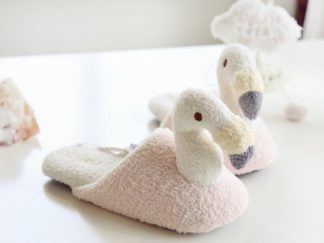 Pantufla Abierta a Talón Flamenco