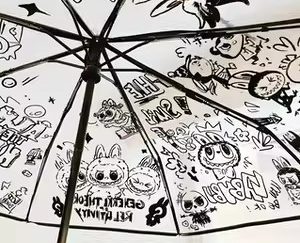 Paragua Transparente LABUBU