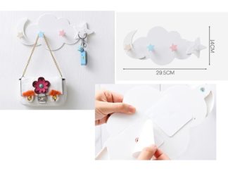 Parche con Gancho Decorativo Nube