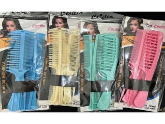 Peine Cecilia A891-6# 6pcs