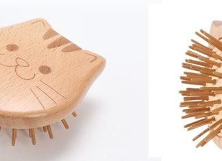 Peine de Madera Gato