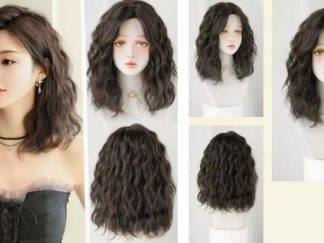 Peluca con Rulos Chicos 42cm (+)