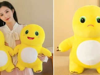 Peluche Dinosaurio Amarillo 35cm