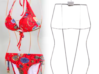 Percha de Metal Cuerpo Entero