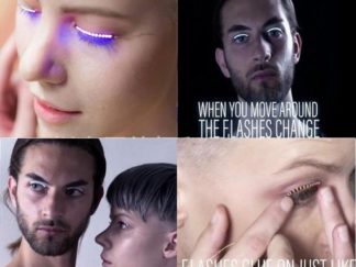 Pestaña Postiza con Luz LED