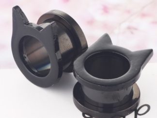 Piercing Expansor Gato Negro (+)