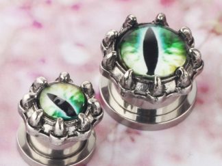 Piercing Expansor Ojo de Dragón/Dinosaurio (+)