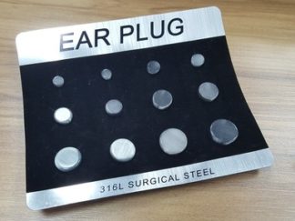 Piercing Expansor Plateado  *unitario