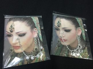 Piercing para Nariz con Colgante a la Oreja Estilo India