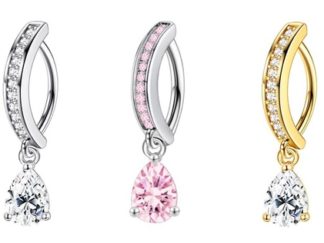 Piercing para Ombligo C+Strass Gota (+)