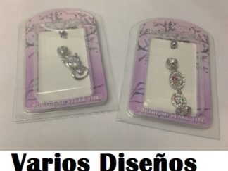 Piercing para Ombligo con Colgante Strass varios diseños