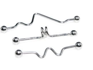 Piercing para Oreja de Acero Médico Largo