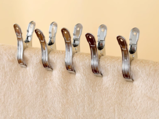 Pinza Acero 12cm 6pcs