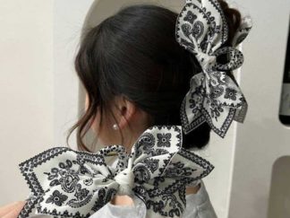 Pinza Tiburón Moño Grande de Algodón