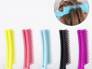 Pinza para Peluquería con Dientes para Distribuir Cabello