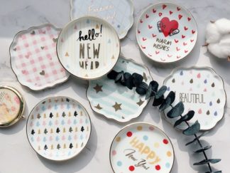 Platito Decorativo 10*10cm varios diseños