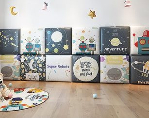 Protector Pegasola Decorativa para Pared serie para Nenes 30*30cm *u.