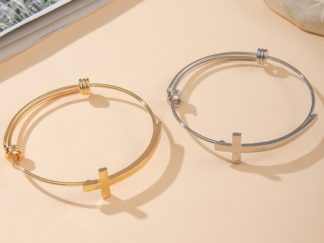 Pulsera Argolla de Cruz