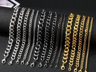 Pulsera Cadena de Acero (+)