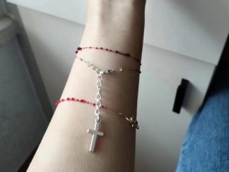 Pulsera Sangre con Cruz