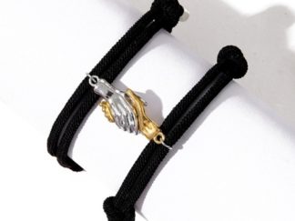 Pulsera de Amor Agarre de las Manos con Imán *par