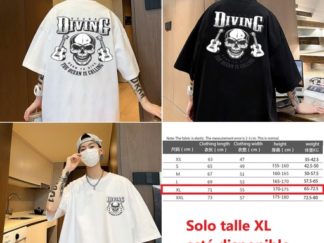 Ropa: Remera DIVING con Calavera XL (+)