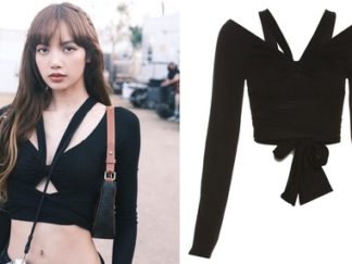 Ropa: Remera Tight Negra Manga Larga (+)