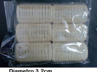 Rulero diametro 3.2cm 32# 6pcs