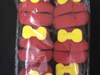 Rulero Esponja Sombrerito 5,5cm 6pcs