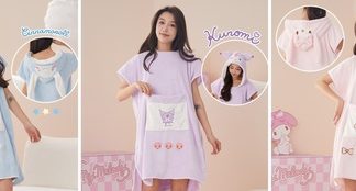 Salida de Baño con Gorro SANRIO