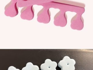 Separador para Uñas Flor/Corazón de Esponja *u.