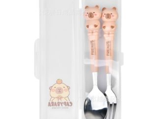 Set Cuchara+Tenedor Capybara